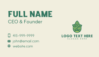 Eco Leaf Gear Business Card Design