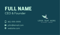 Fast Logistics Lettermark Business Card