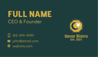 Islam Moon Star Business Card