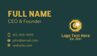 Islam Moon Star Business Card Design