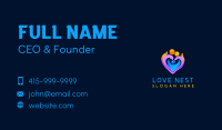 Human Family Love Business Card Image Preview