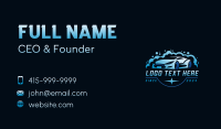 Bubble Car Wash Business Card