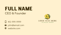 Buttercup Flower Garden Business Card Design