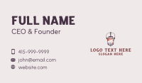 Paint Bucket Handyman Renovation Business Card