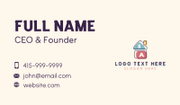 Learning Blocks Daycare Business Card