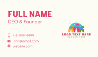 Preschool Castle Daycare Business Card