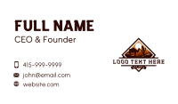 Camel Desert Cactus Business Card