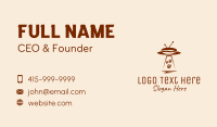 Internet Cafe Business Card example 2