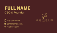 Luxury Lion Firm Business Card