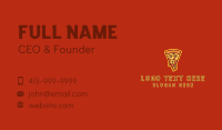 Pizzeria Business Card example 3