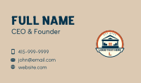 Construction Builder Renovation Business Card