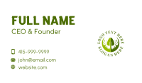 Yard Gardening Shovel Business Card Design