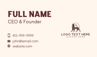 Mexican Dog Xoloitzcuintli Business Card Design