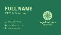 Leaf Vines Pattern  Business Card