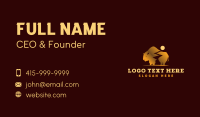 Bison Bull Path Business Card Design