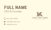 Generic Stripe Business Business Card