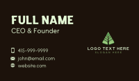 Leaf Garden Tree Business Card Design