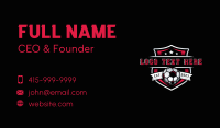Soccer Football League Business Card Design