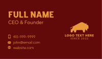 Bull Steakhouse Ranch Business Card