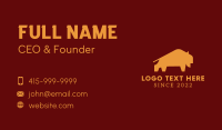 Bull Steakhouse Ranch Business Card