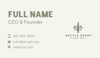 Saw Axe Carpentry Business Card