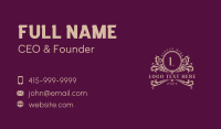 Luxury Styling Boutique Business Card