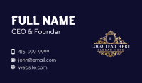 Royal Luxury Ornament Business Card