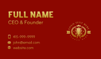 Auction Business Card example 2