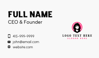 Anime Girl Avatar Business Card