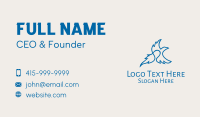 Postal Office Business Card example 1