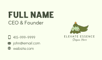 Pine Tree Banner Business Card