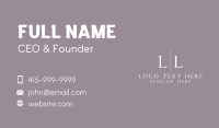 Realtor Business Card example 1