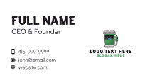 Coffee Fuel Dispenser Business Card