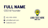 Light Business Card example 3