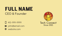 Spicy Chicken Flames Business Card