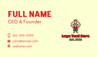 Lady Mushroom Queen  Business Card