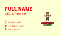 Lady Mushroom Queen  Business Card