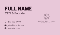 Floral Styling Boutique Business Card