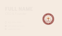 Cross Holy Bible Business Card