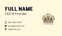 Employee Recruitment Crowdsourcing Business Card