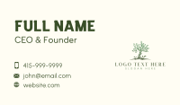 Plant Tree Farm Business Card Design