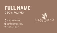 Vintage Shoemaker  Business Card Image Preview