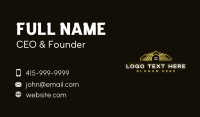 Luxury Roof Housing Business Card Design