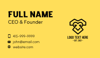 Minimal Business Card example 1