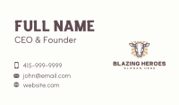 Homesteading Cow Farm Business Card Image Preview