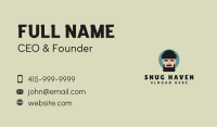 Bearded Father Face  Business Card