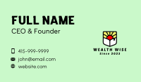 Sunrise Bookstore Business Card