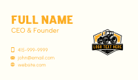 Tractor Agriculture Harvest Business Card