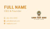  Fishing Bear Seafood Business Card