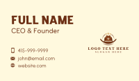 Western Cowboy Hat Business Card Design